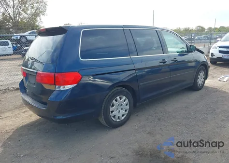 2010 Honda Odyssey Lx из США, поврежденный, VIN 5FNRL3H26AB050104